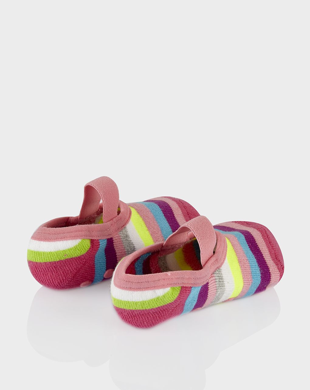 αντιολισθητικά καλτσάκια-μπαλαρίνες ριγέ για κορίτσια - Prénatal