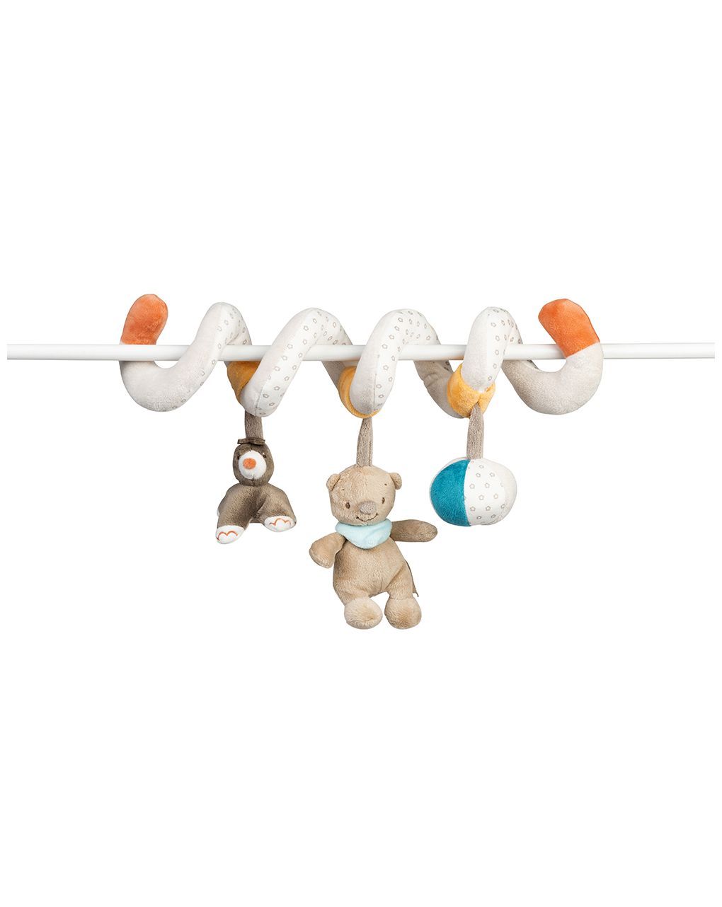 Nattou - λούτρινο παιχνίδι σπιράλ - 