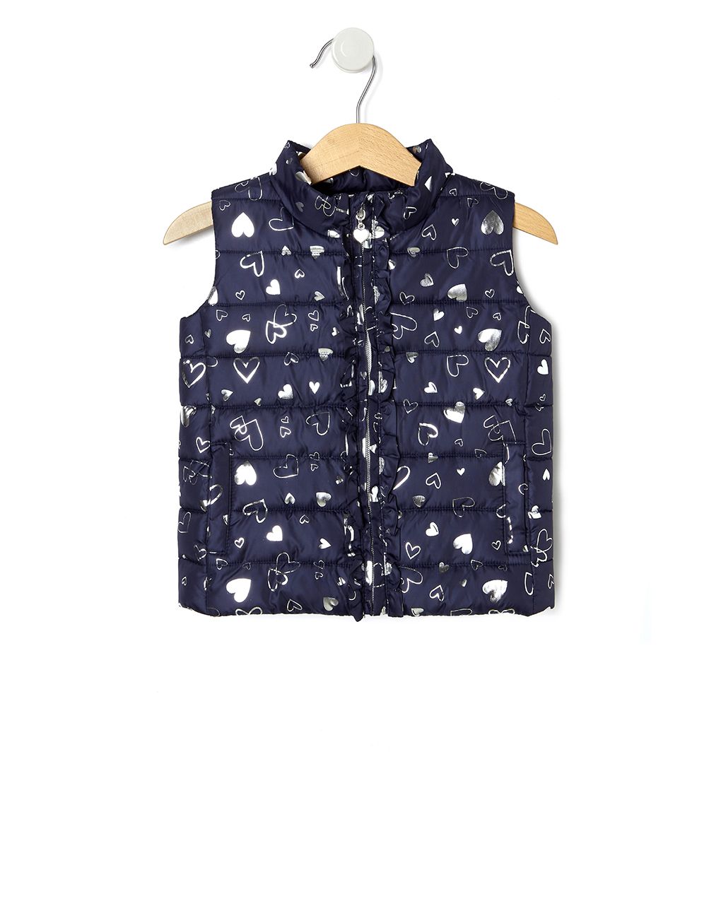 μπουφάν αμάνικο μπλε για κορίτσι - Prénatal