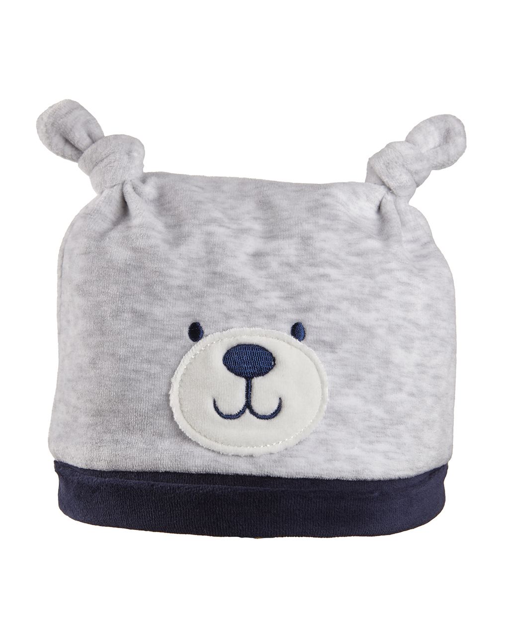 σκουφάκι από σενίλ με κόμπους για αγόρι