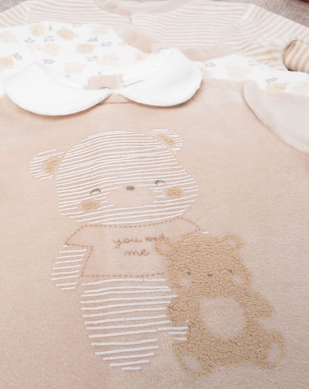 φορμάκια πακέτο x3 τεμ. με αρκουδάκι unisex - Prénatal