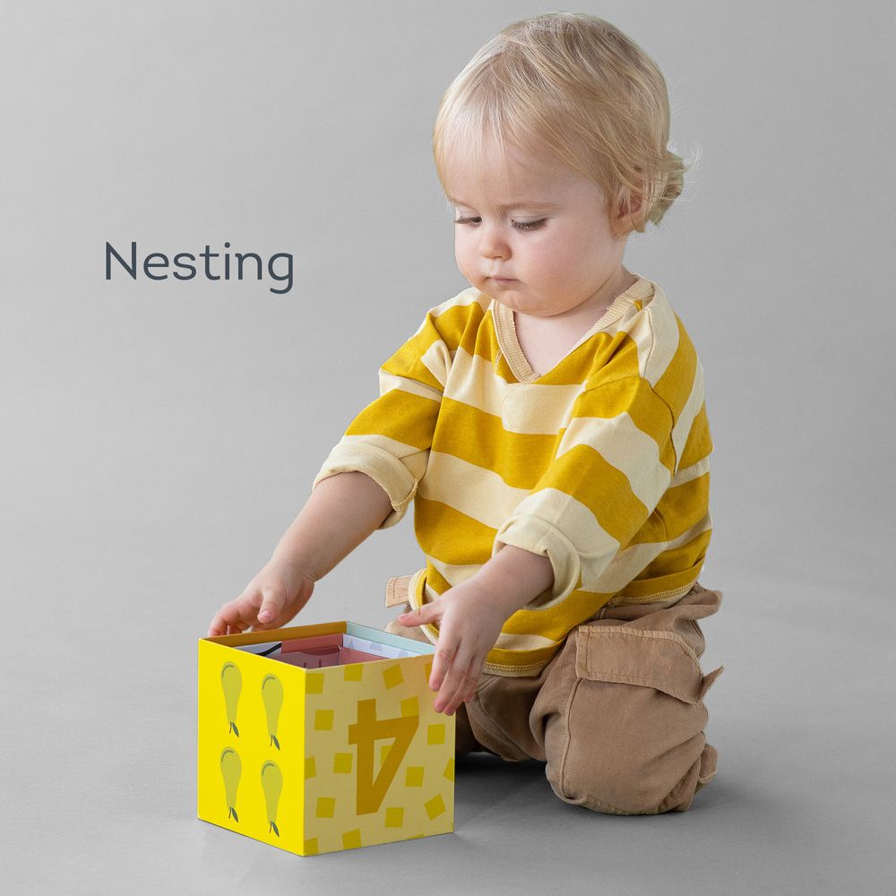 Taf toys sort and stack με ζωάκια της σαβάνα t-12725 - Taf-toys