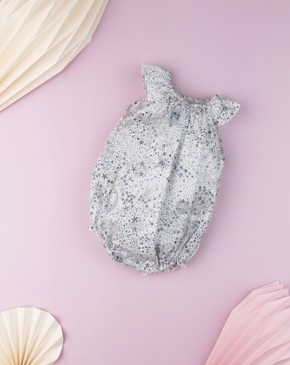 φορμάκι κοντό με εμπριμέ στάμπα αστεράκια για κορίτσι - Prénatal