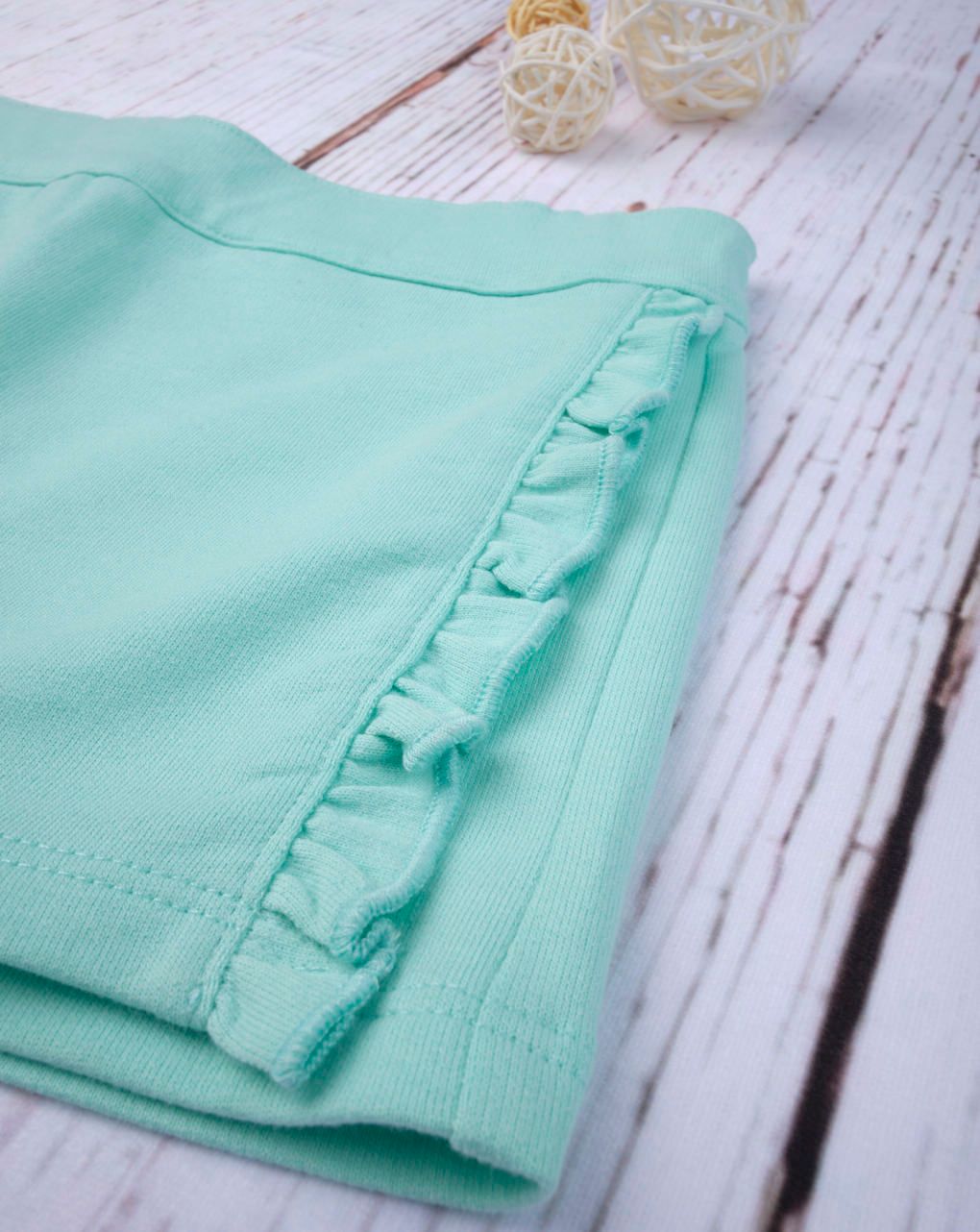 σορτσάκι-φούστα ανοιχτό πράσινο για κορίτσι - Prénatal