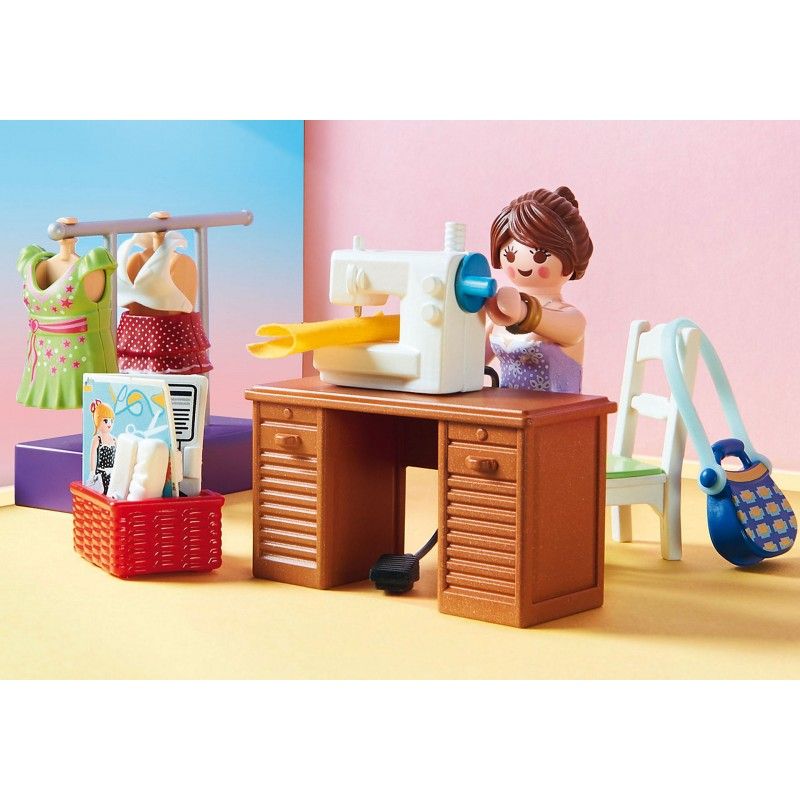 Playmobil υπνοδωμάτιο με ατελιέ ραπτικής 70208 - Playmobil, Playmobil Dollhouse