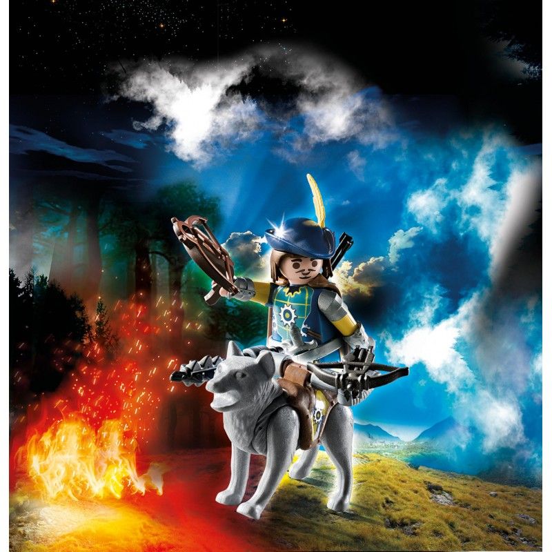 Playmobil novelmore τοξότης του νόβελμορ με λύκο 70229 - Playmobil, Playmobil Novelmore