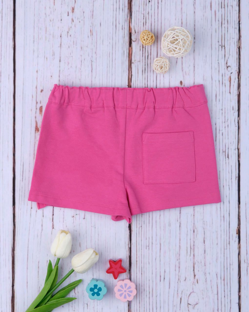 σορτσάκι-φούστα φούξια για κορίτσι - Prénatal