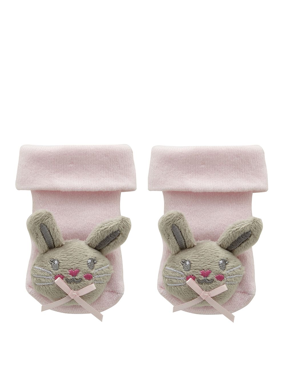 καλτσάκια πετσετέ με κουδουνάκι για κορίτσι - Prénatal