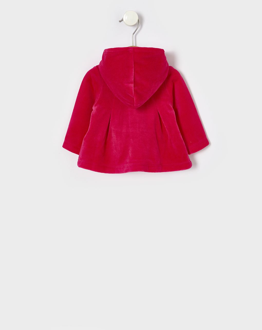 ζακέτα σενίλ με κουκούλα για κορίτσι - Prénatal