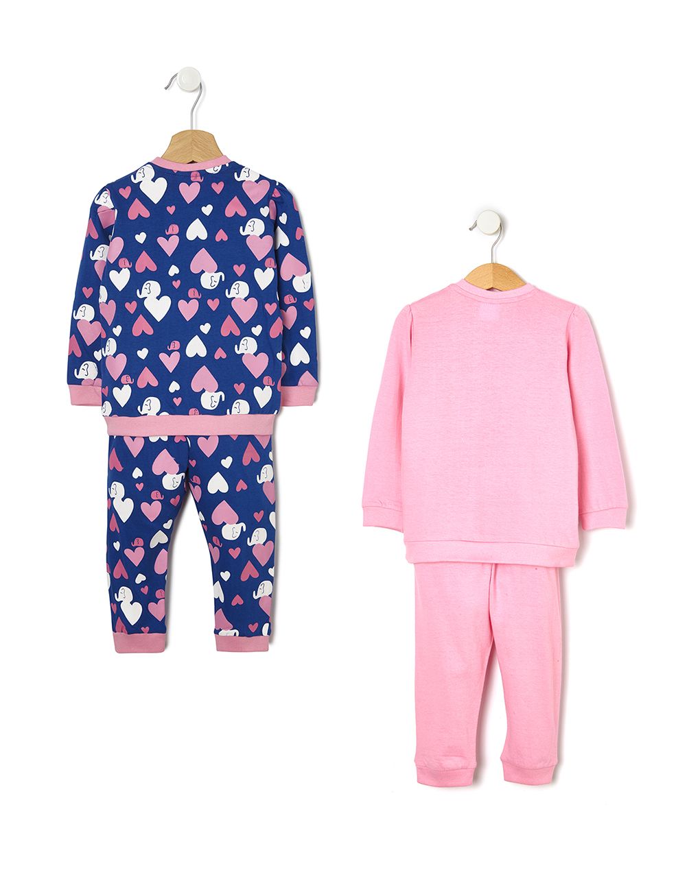 πιτζάμες βαμβακερές πακέτο x2 για κορίτσι - Prénatal