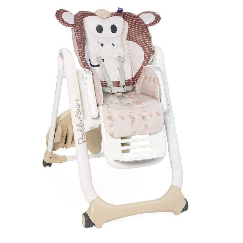 Chicco κάθισμα φαγητού polly 2 start monkey - Chicco