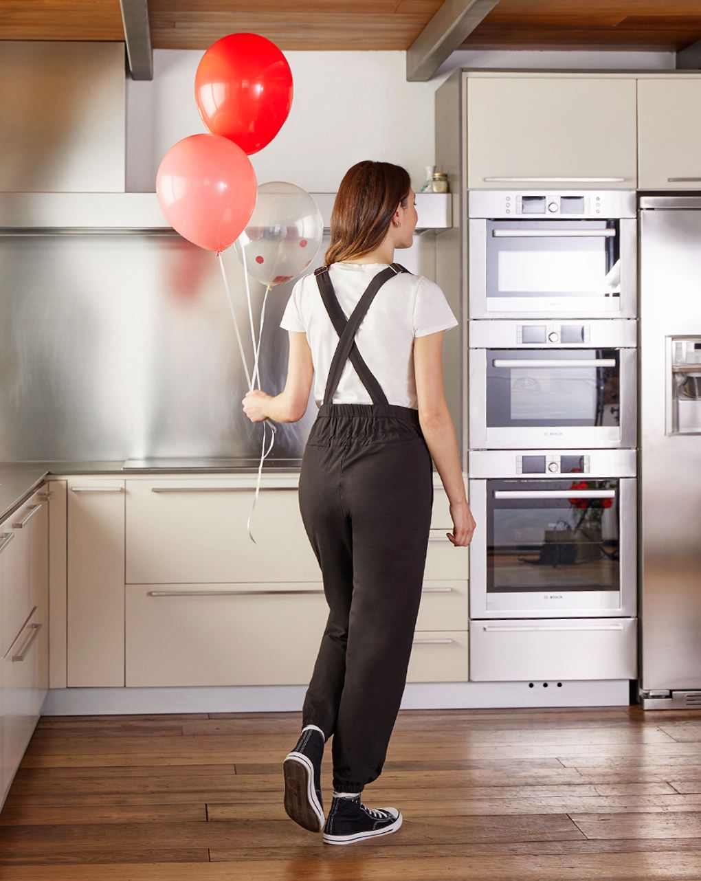 γυναικεία σαλοπέτα με t-shirt εγκυμοσύνης/θηλασμού - Prénatal