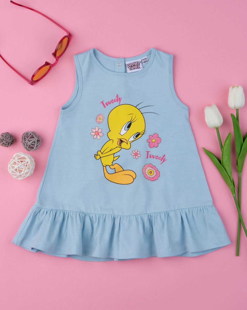φόρεμα jersey tweety για κορίτσι