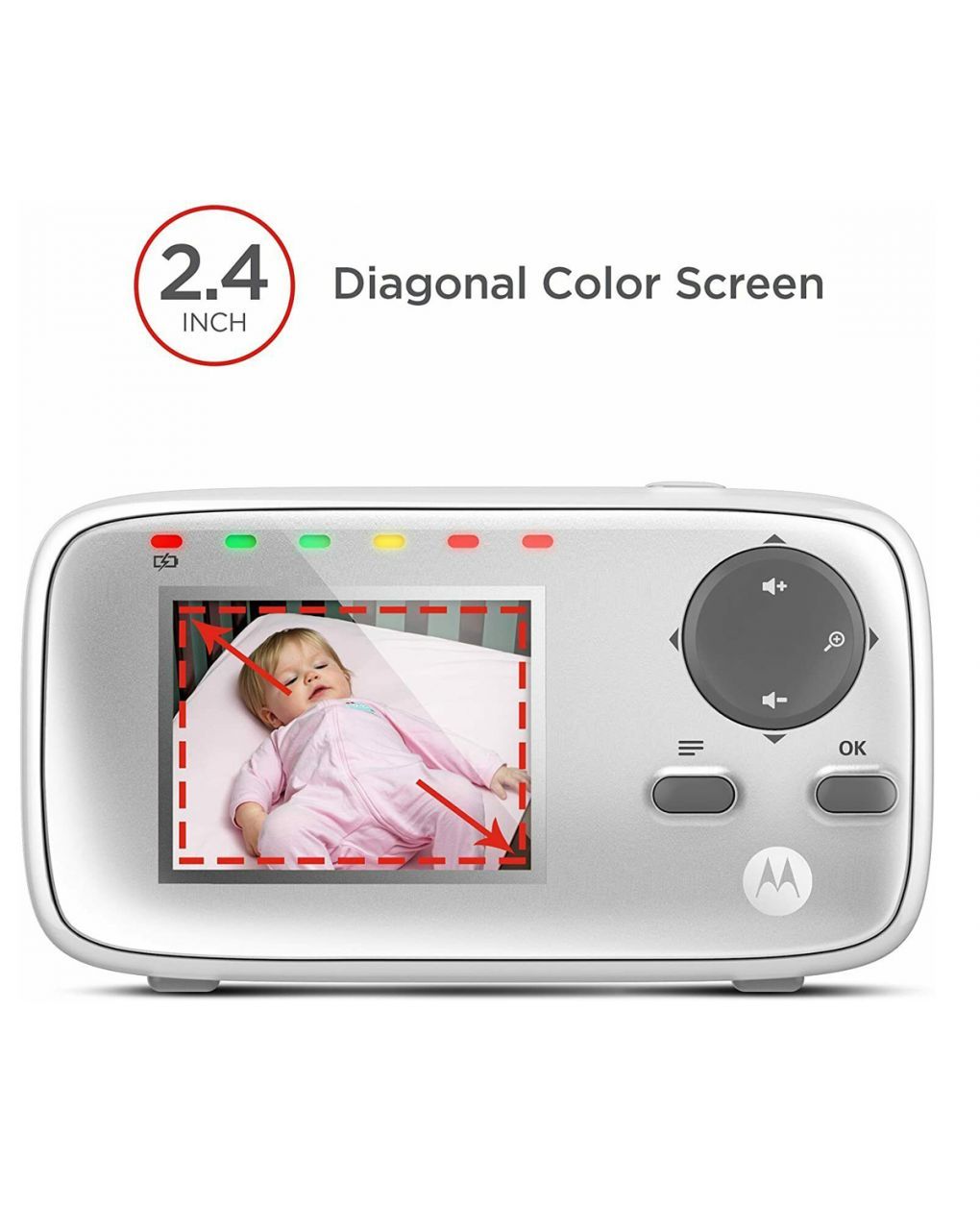 Motorola ενδοεπικοινωνία με οθόνη 2.4 " mbp-482 - Motorola