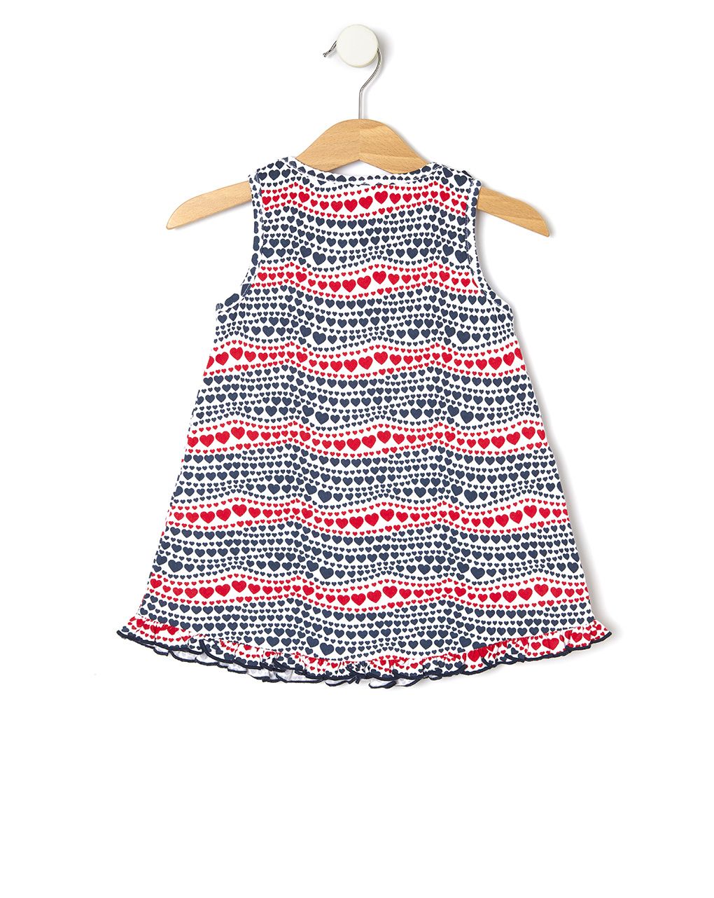 φόρεμα αμάνικο jersey με στάμπα minnie για κορίτσι - Prénatal