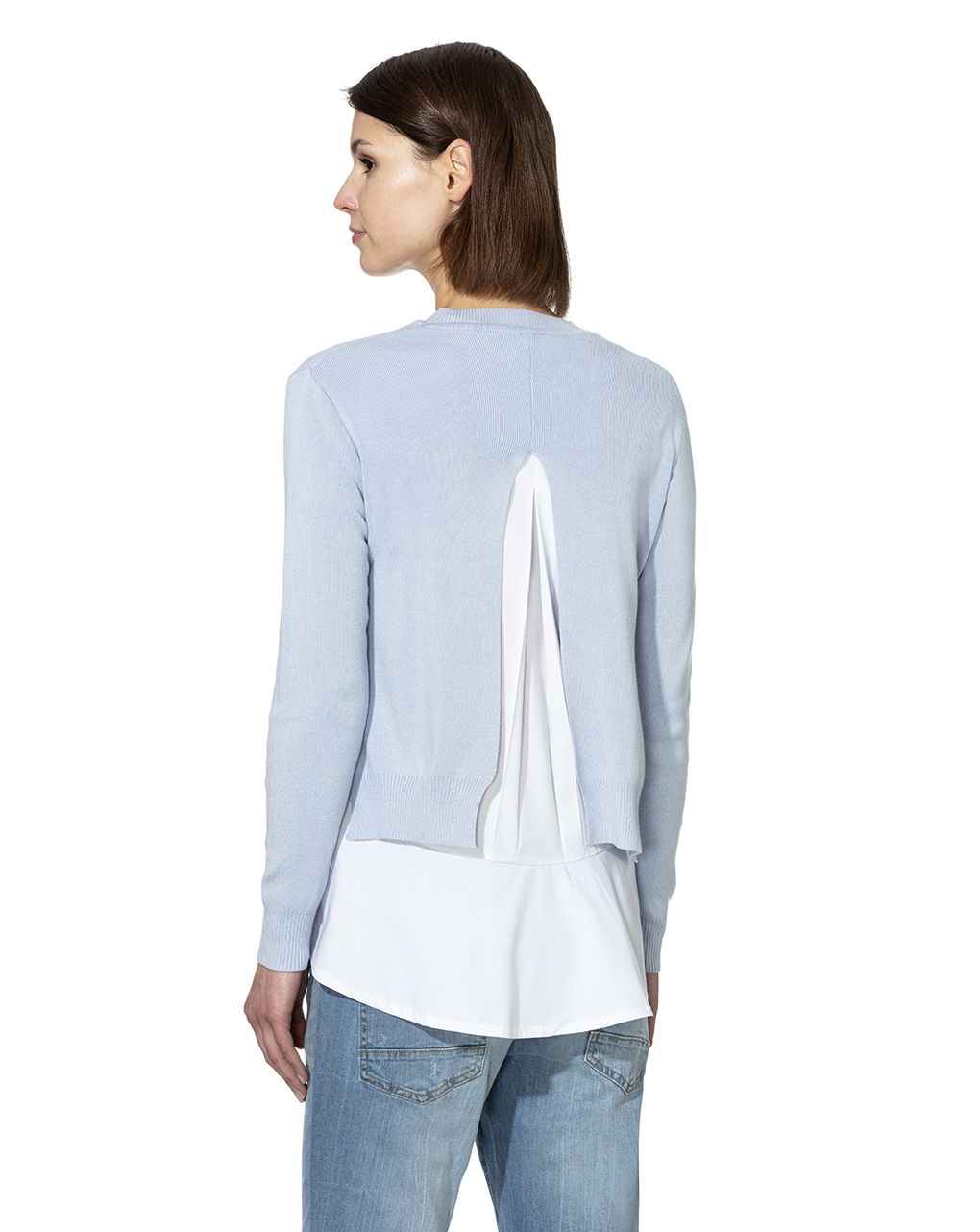 γυναικείο σετ πουλόβερ και αμάνικη μπλούζα εγκυμοσύνης/θηλασμού - Prénatal