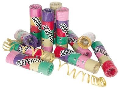 τσα-φαλ σερμπαντίνα #30224 55γρ/4μ 25 ρολά 5 χρώματα - TSA-FAL