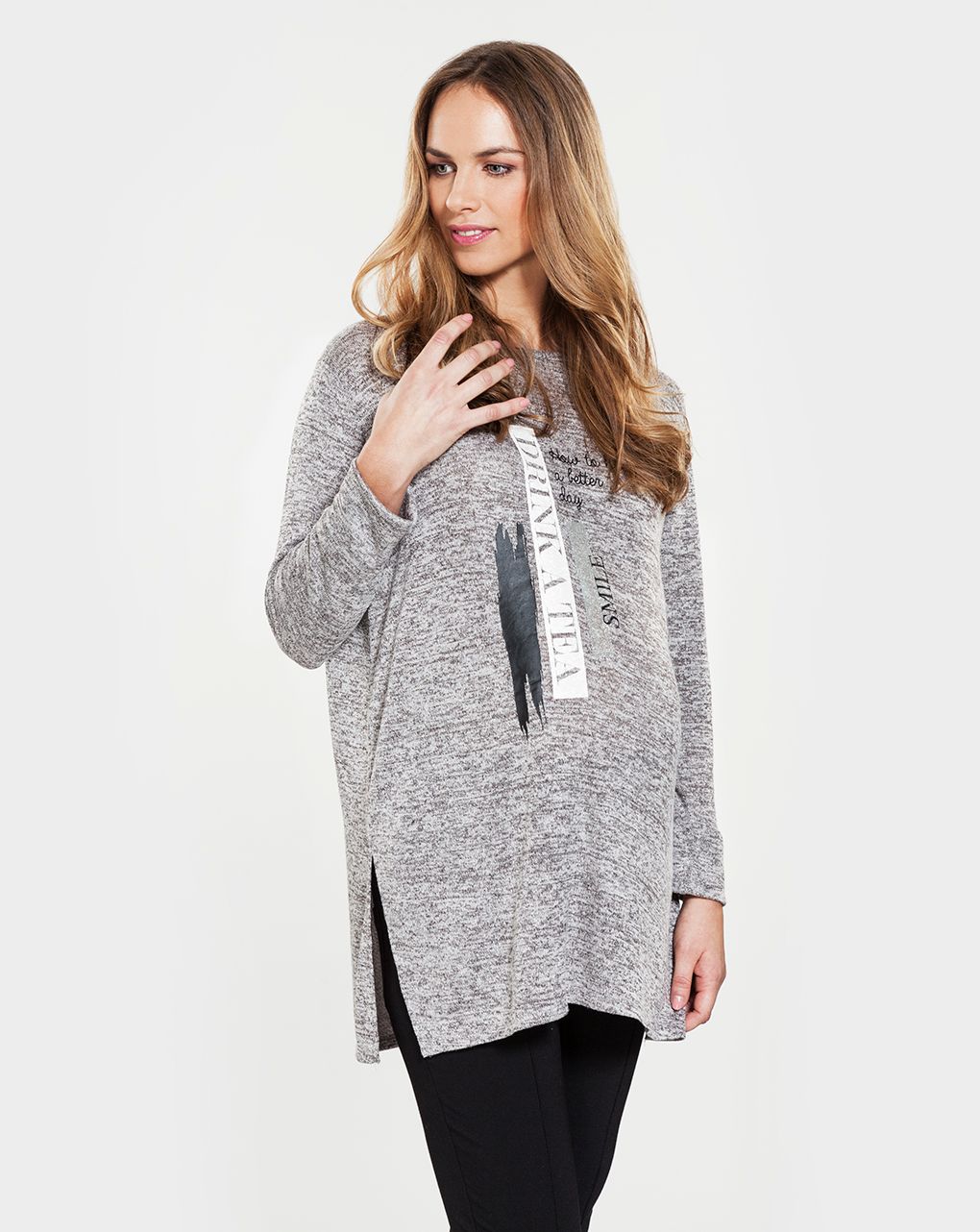 γυναικεία μπλούζα γκρι - Prénatal