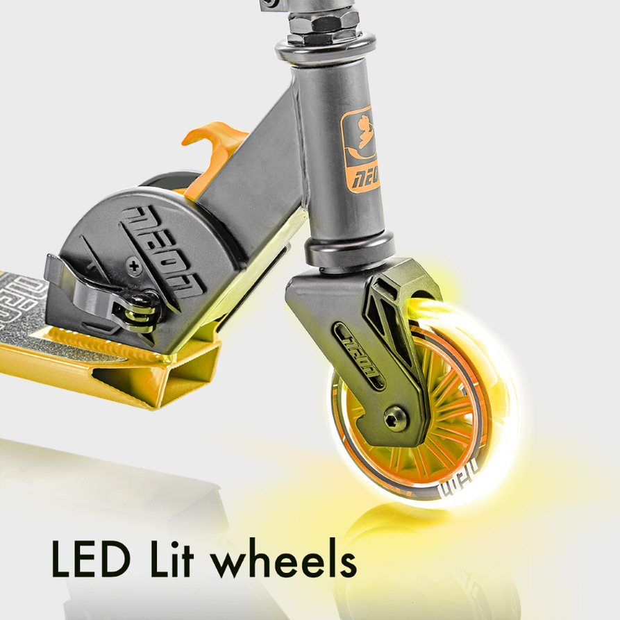 Yvolution πατίνι neon vector 2020 67εκ. πορτοκαλί 53.nt05a2 - Yvolution