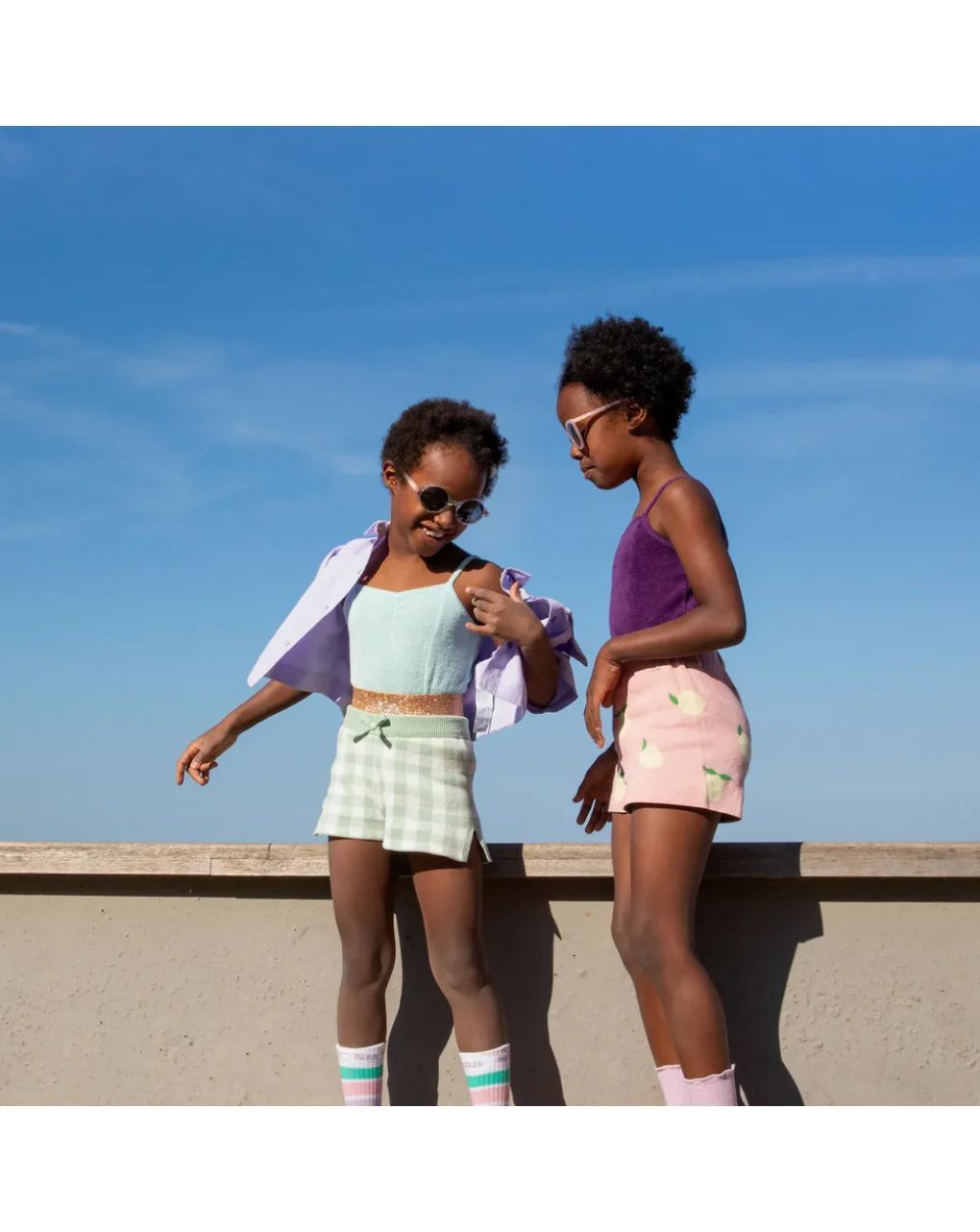 Kietla γυαλιά ηλίου buzz 4-6 ετών pink glitter - kietla