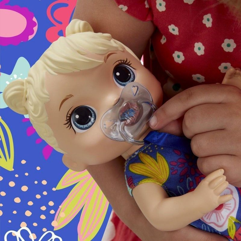 Baby alive lil sweet sounds blonde διαδραστική ξανθιά κούκλα e3690 - BABY ALIVE