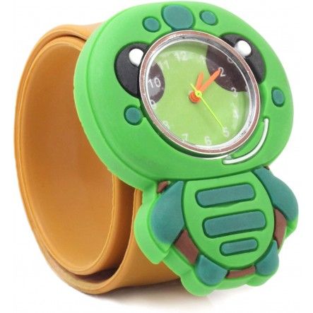 Wacky watches παιδικό ρολόι με λουράκι σιλικόνης slap χελώνα 14482306 - Wacky Watches