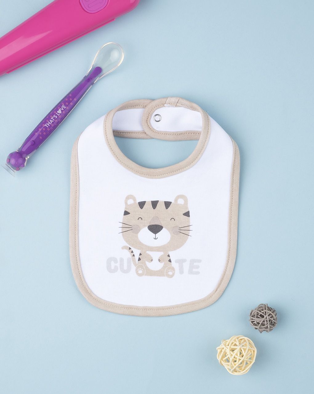 βρεφική σαλιάρα με τίγρη για αγόρι - Prénatal