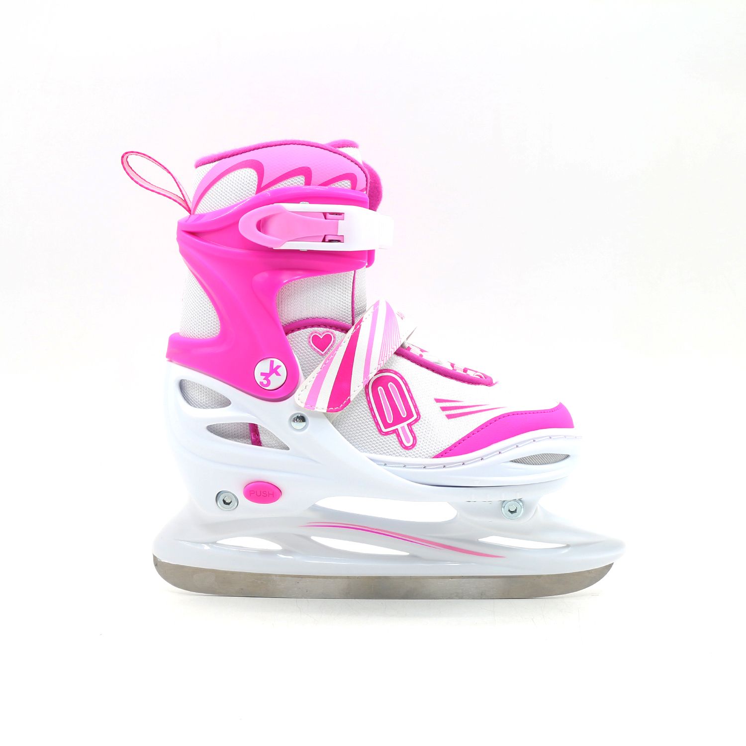 αθλοπαιδια πατίνια rollers αυξομειούμενα 3 σε 1 no.34-37 ροζ 002.10320/k/34 - ΑΘΛΟΠΑΙΔΙΑ