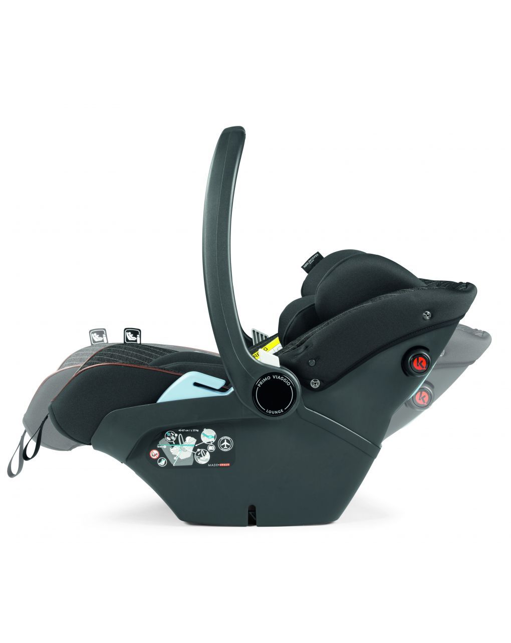 Peg perego πολυκαρότσι veloce lounge modular 3 in 1 fiat 500 edition - Peg-Pérego