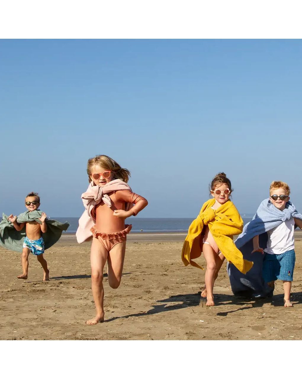 Kietla γυαλιά ηλίου buzz 4-6 ετών neon pink polarized - kietla