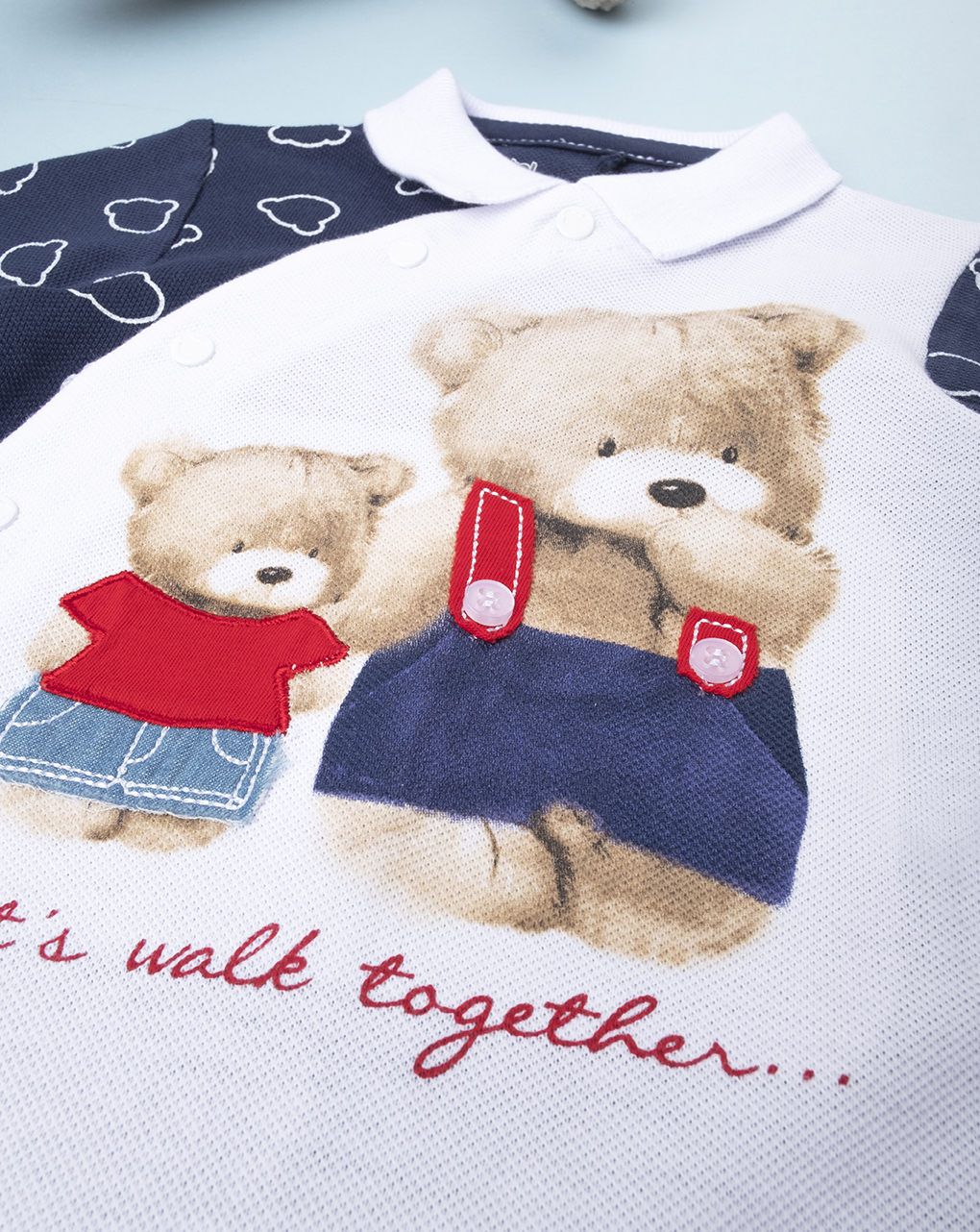 βρεφικό φορμάκι με αρκουδάκια για αγόρι - Prénatal