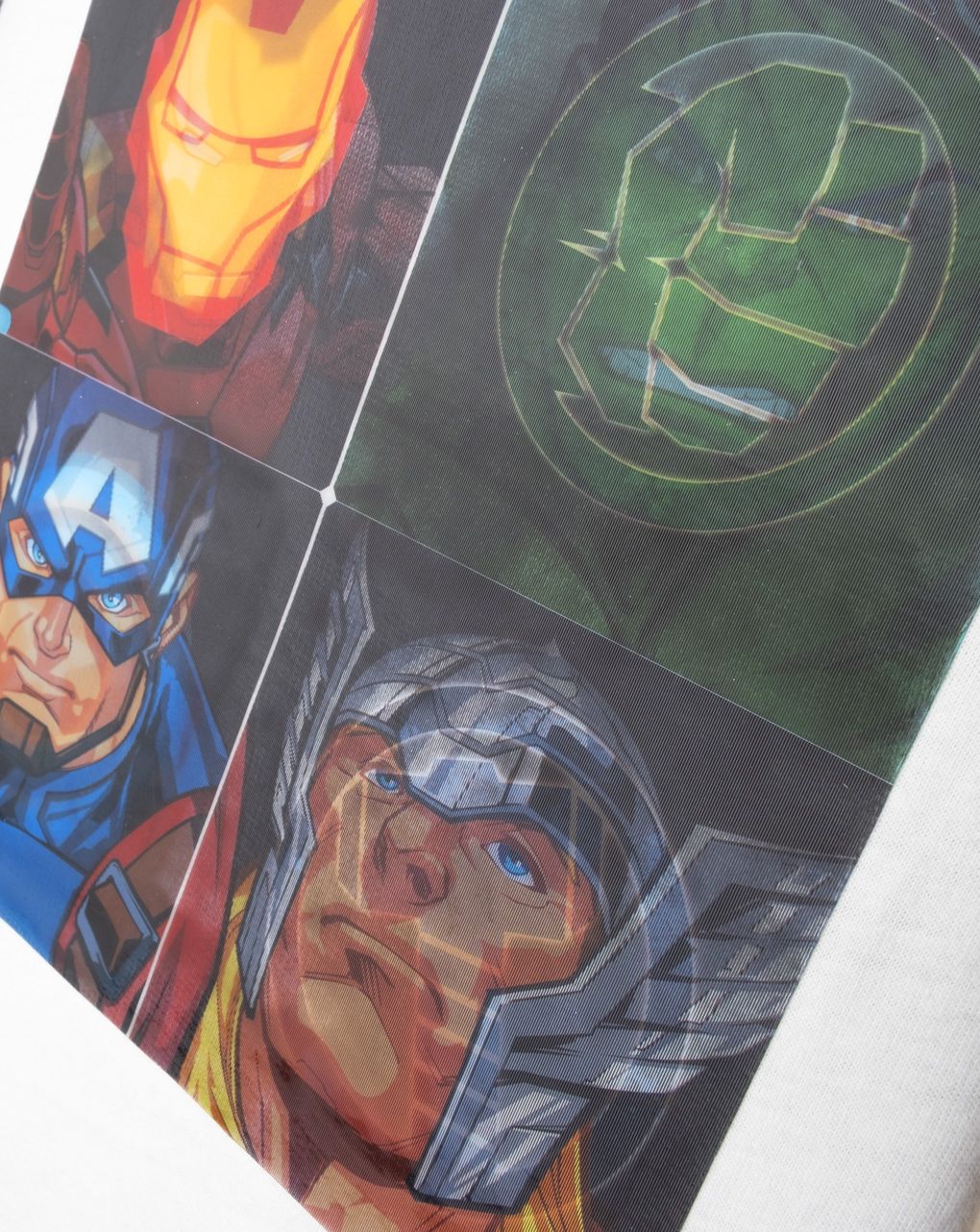 μπλούζα μακρυμάνικη "avengers" εκρού για  αγόρι - Prénatal