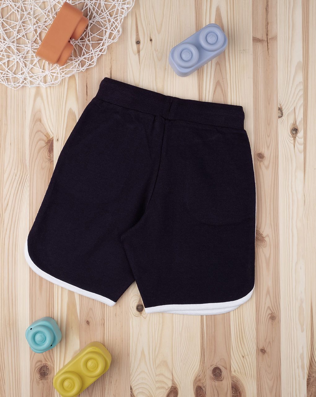 παιδική βερμούδα μπλε σκούρο για αγόρι - Prénatal