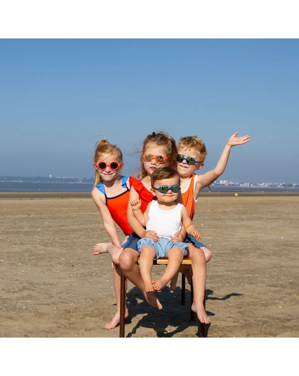 Kietla γυαλιά ηλίου rozz 4-6 ετών fluo orange - kietla