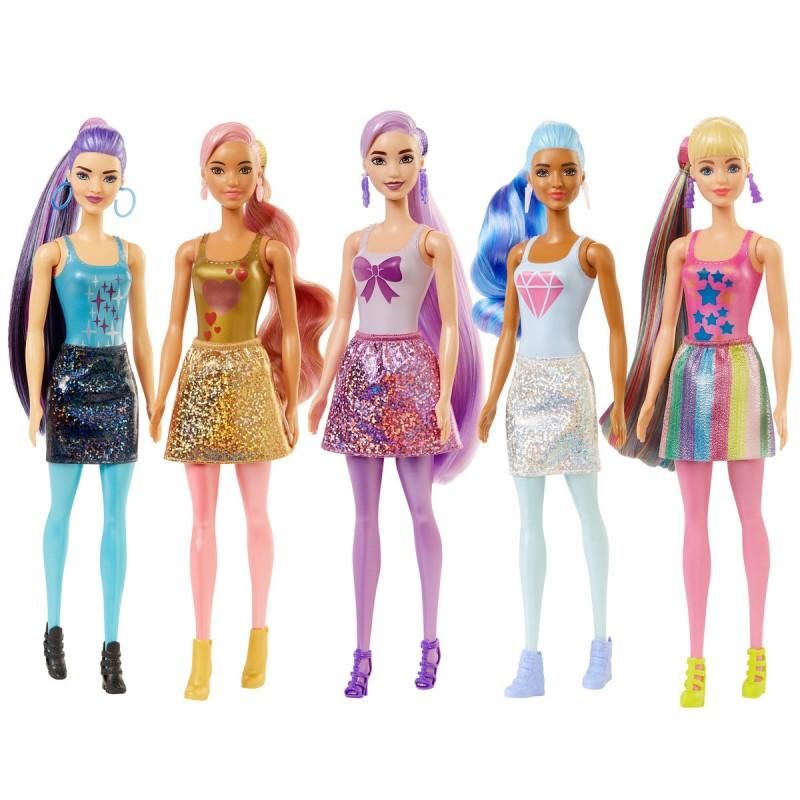 Barbie color reveal shimmer series w1-5 σχέδια gtr93 - Barbie