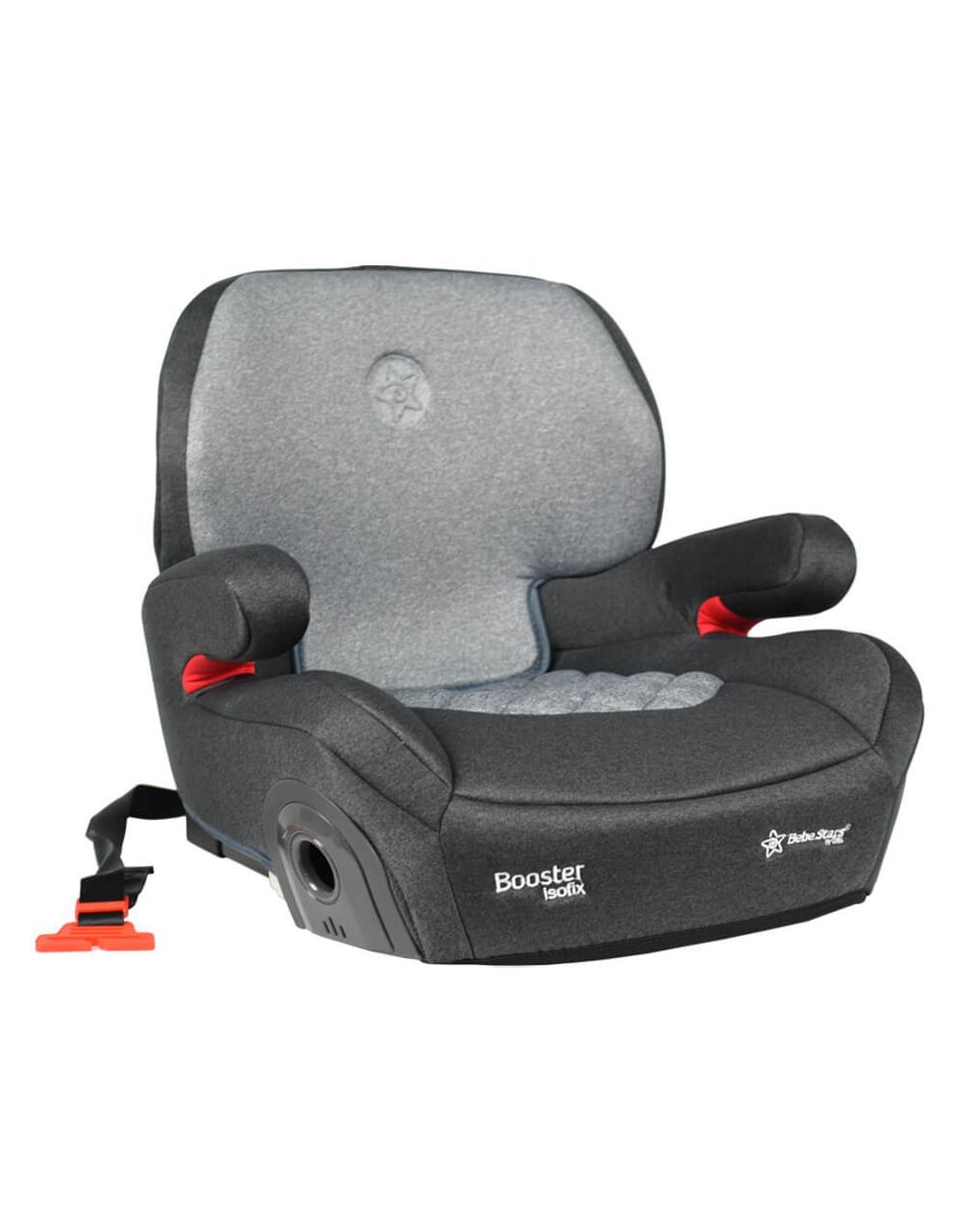 Bebe stars κάθισμα αυτοκινήτου booster isofix grey (22-36kg) - Bebe Stars