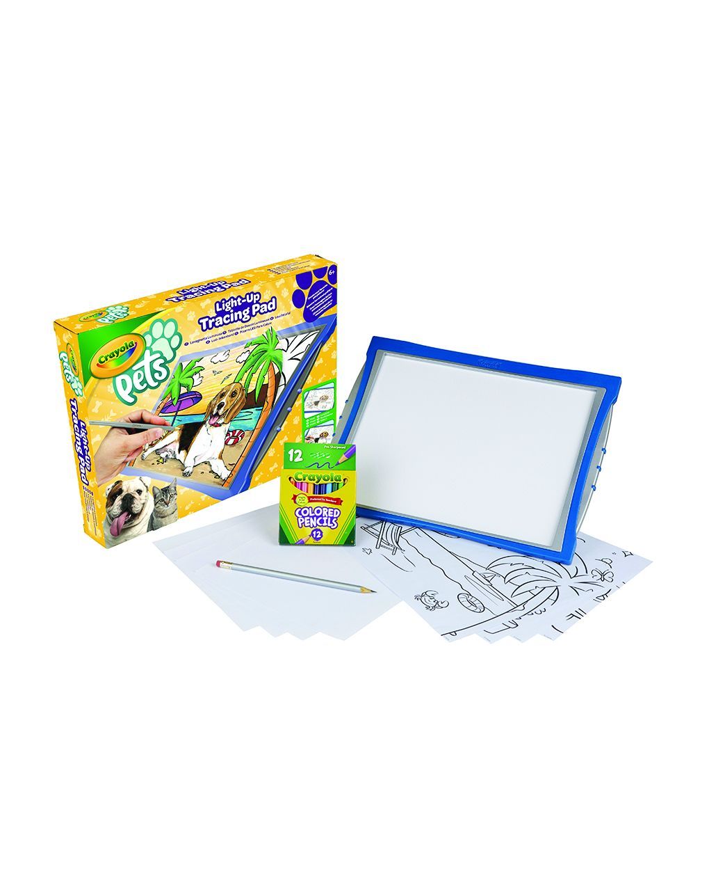 Crayola πίνακας ζωγραφικής με φως pets 04-1034 - Crayola