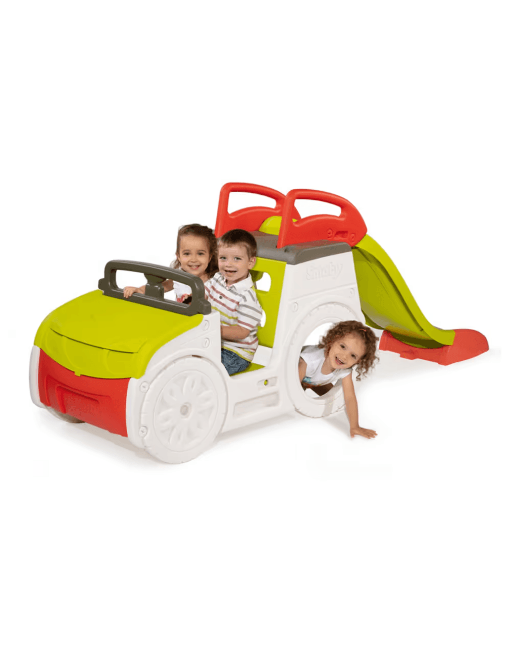 Smoby παιδότοπος adventure car με τσουλήθρα 233x68x91εκ. - Smoby