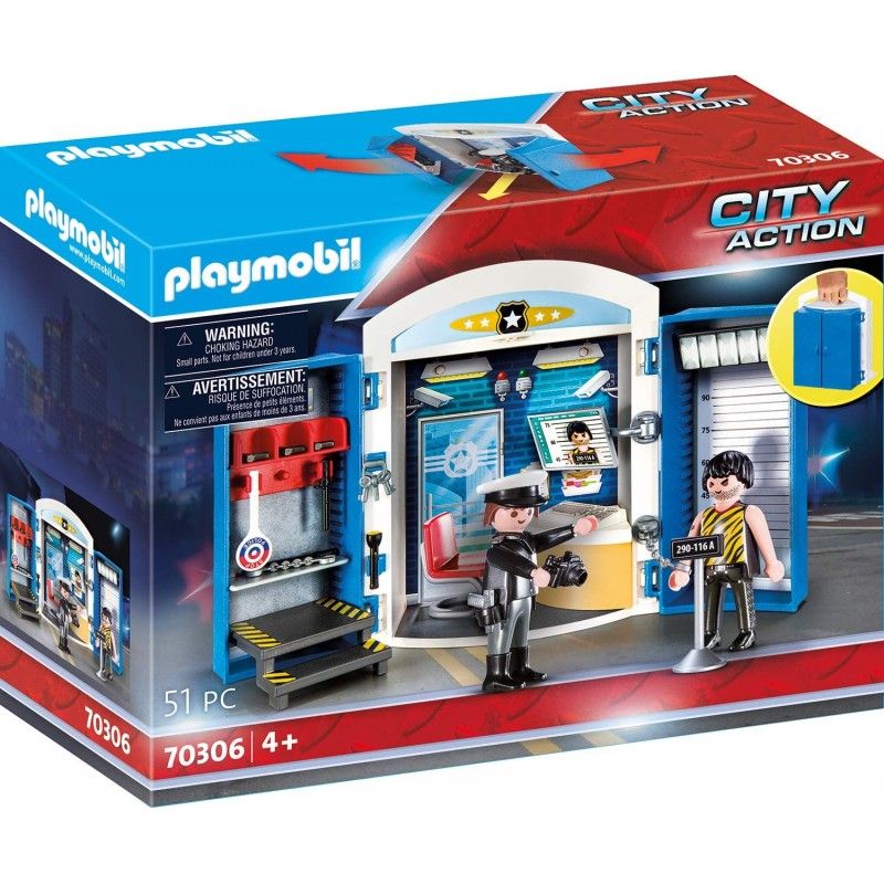 Playmobil city action police station play box 70306 - Playmobil, Playmobil City Action