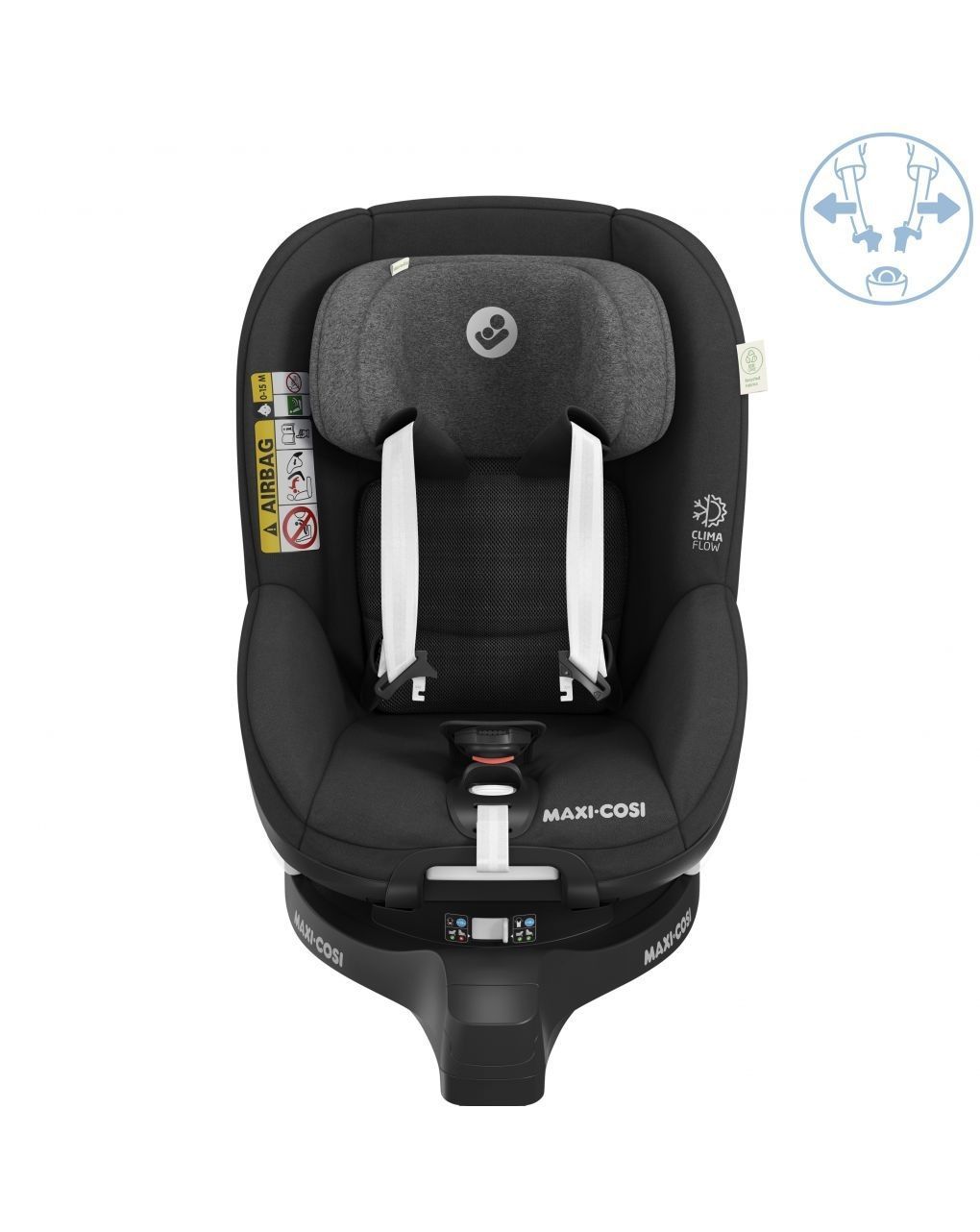 Maxi-cosi κάθισμα αυτοκινήτου mica pro eco i-size (40-105cm) authentic black - Maxi-Cosi