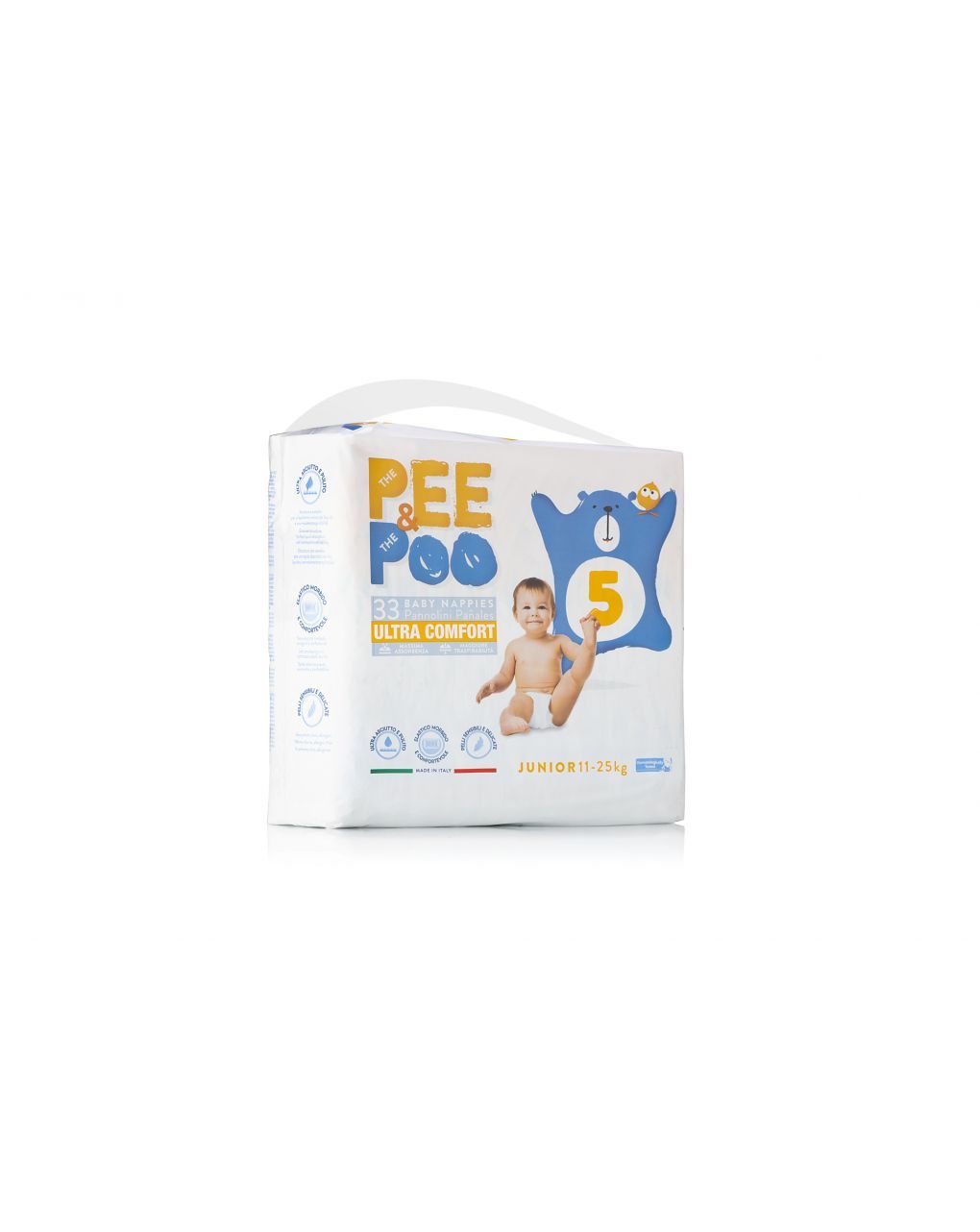 Pee&poo – πάνες μέγεθος junior 33 τμχ - The Pee & The Poo