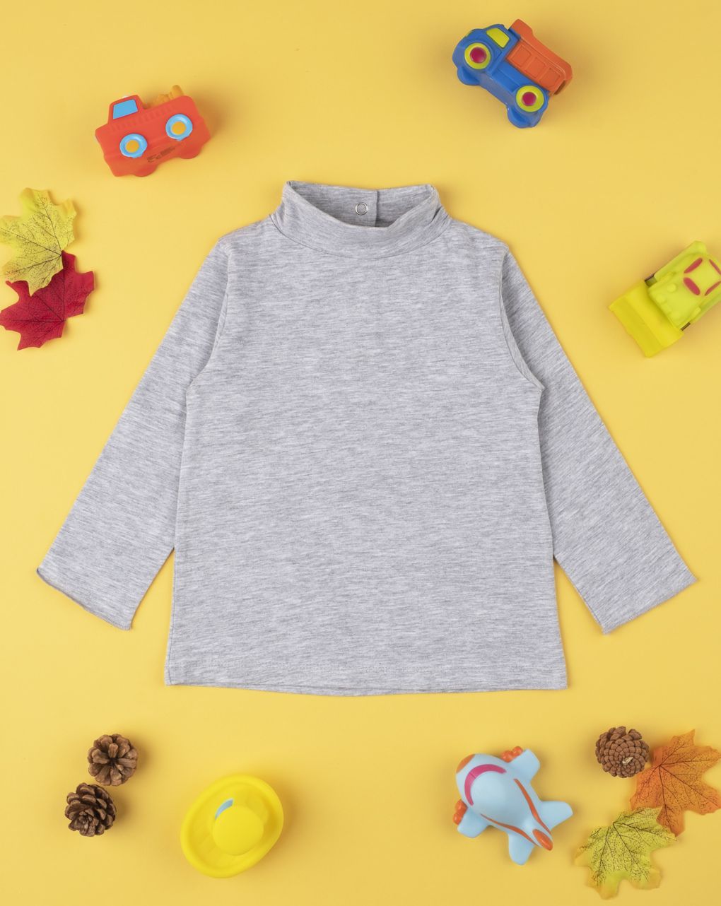 μπλούζα ζιβάγκο γκρι για κορίτσι - Prénatal