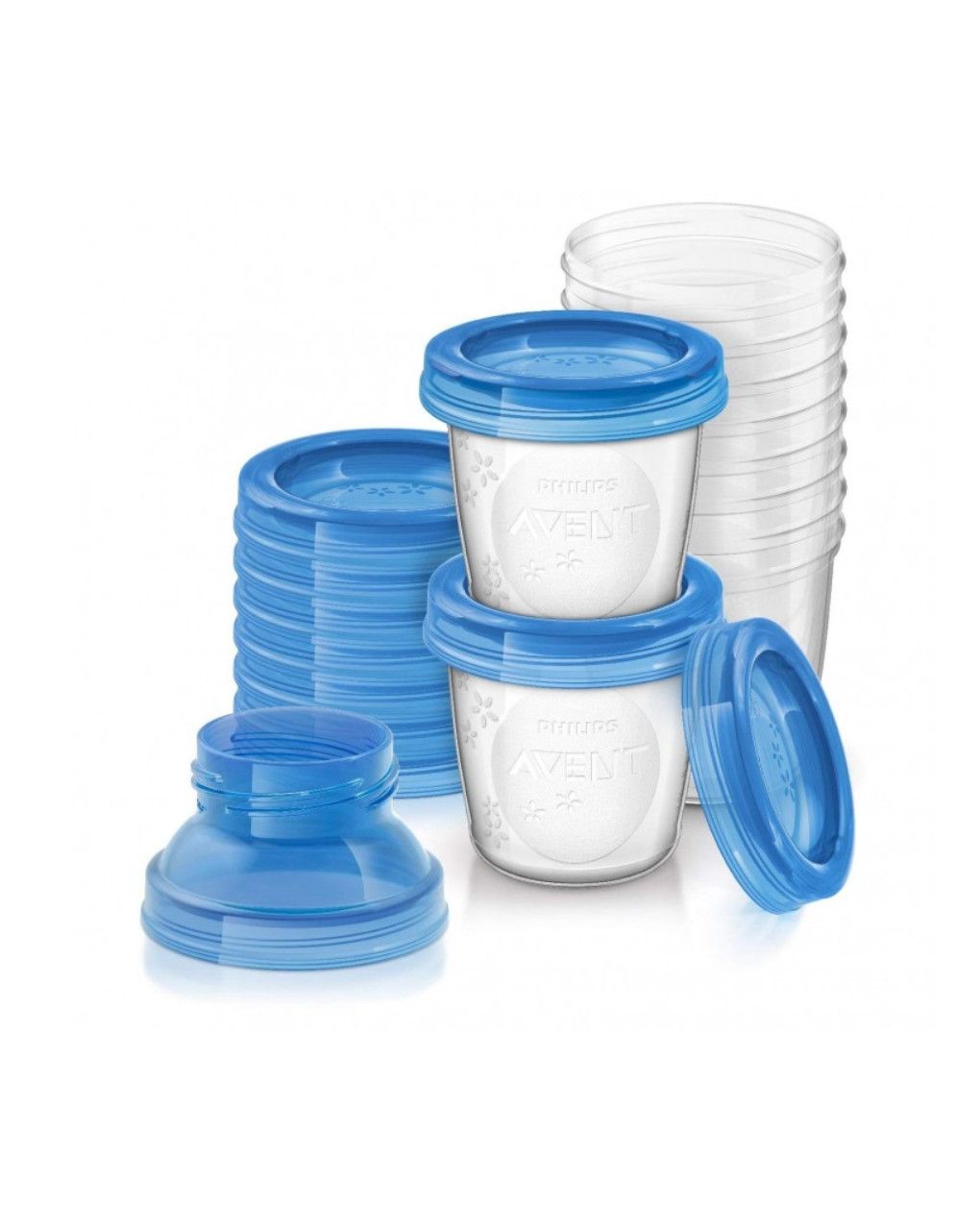 Philips avent δοχεία αποθήκευσης μητρικού γάλακτος 180ml scf618/20 - Philips Avent