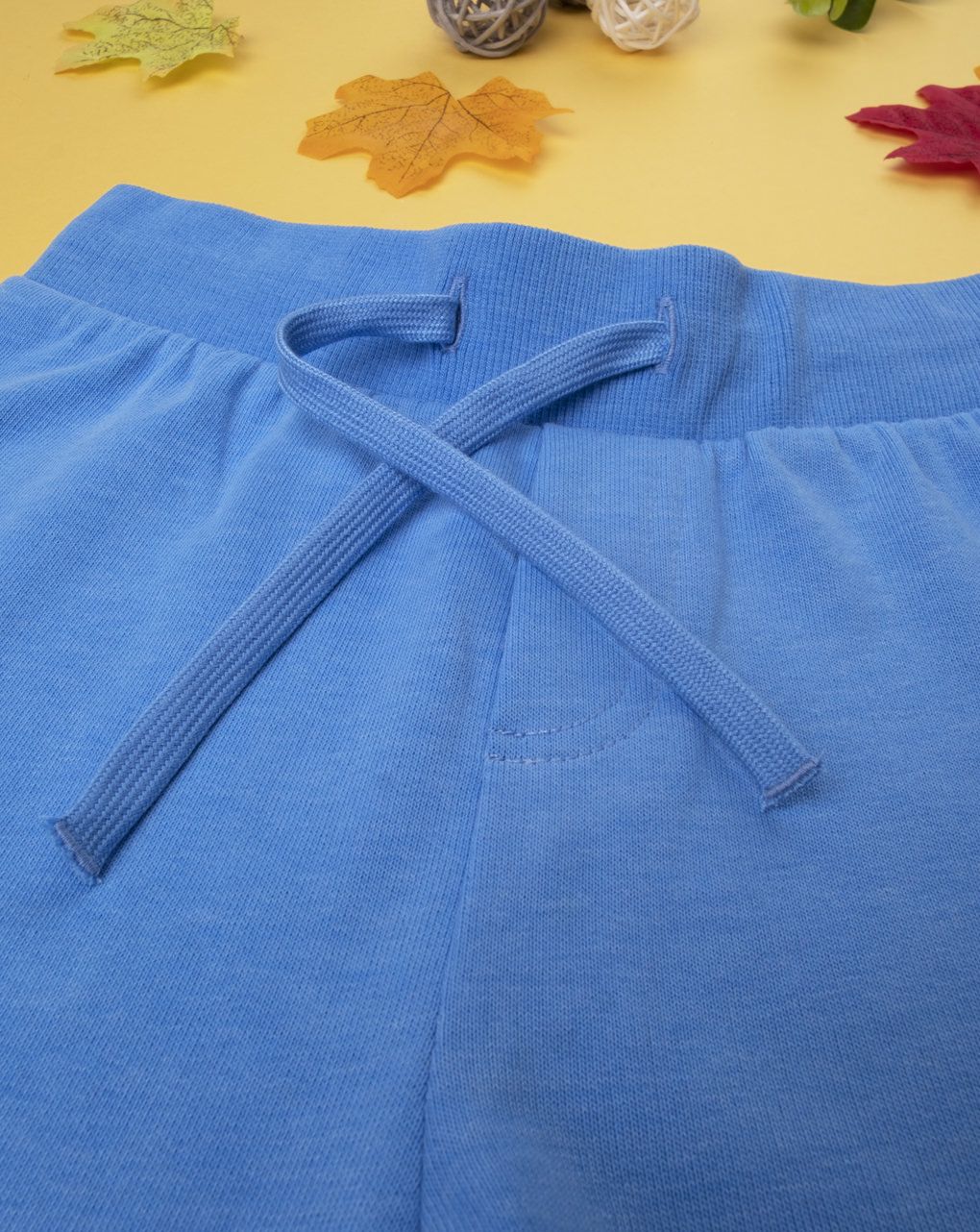 παντελόνι φόρμας βαμβακερό γαλάζιο για αγόρι - Prénatal