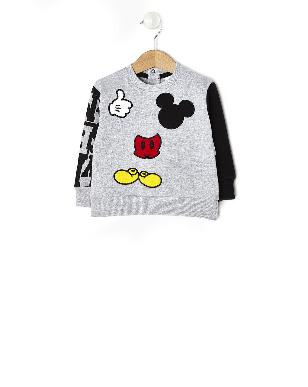 μπλούζα φούτερ με στάμπα mickey mouse για αγόρι - Prénatal