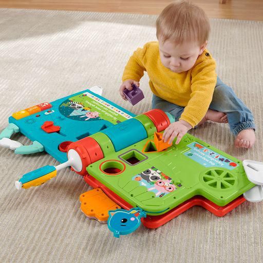 ​fisher-price το πρώτο μου σχολείο μεγάλο βιβλίο παιχνίδι δραστηριοτήτων - ελληνική έκδοση - Fisher-Price