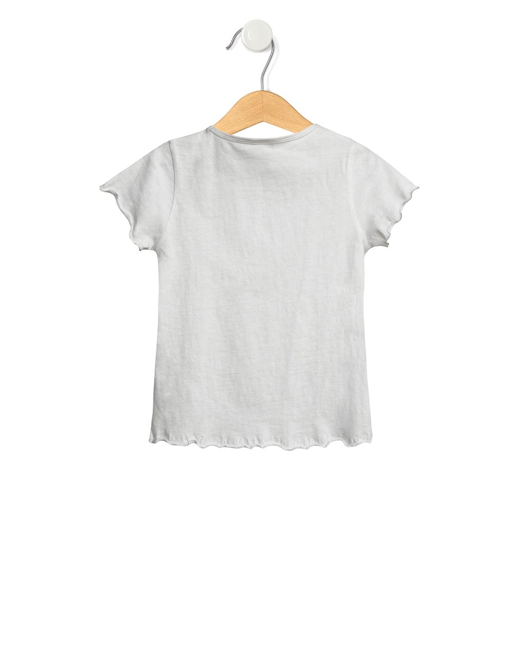 T-shirt jersey basic λευκό για κορίτσι - Prénatal