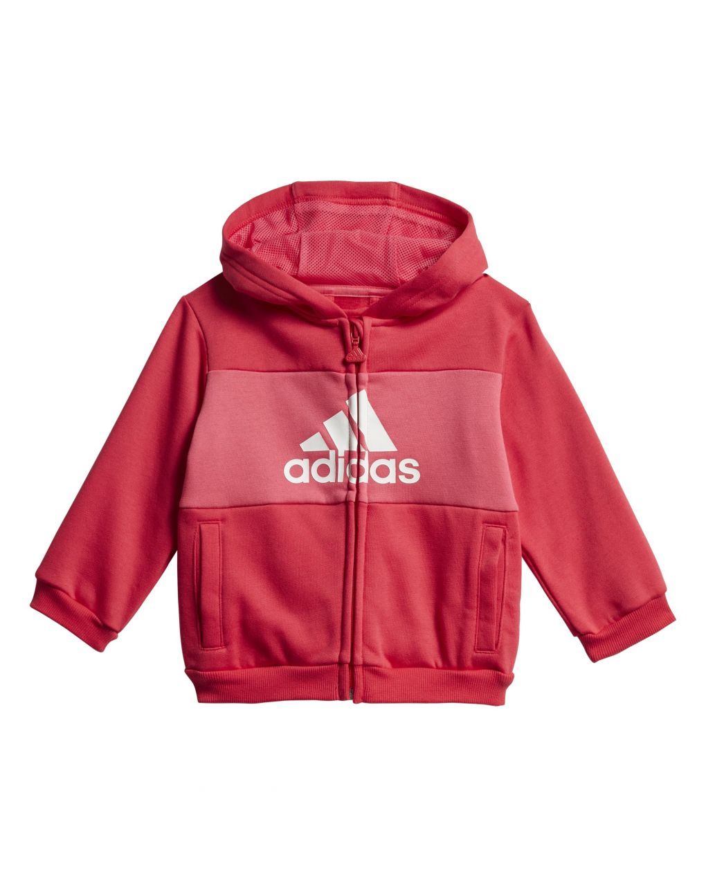 Adidas σετ φόρμας ροζ για κορίτσι fj3956 - Adidas