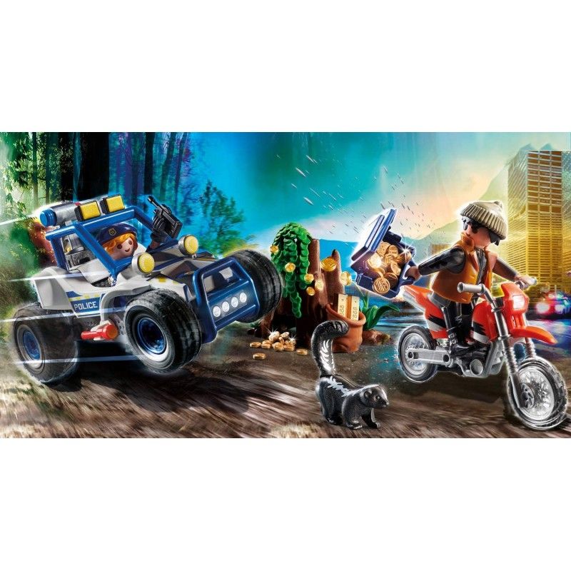 Playmobil city action αστυνομική καταδίωξη off-road 70570 - Playmobil, Playmobil City Action