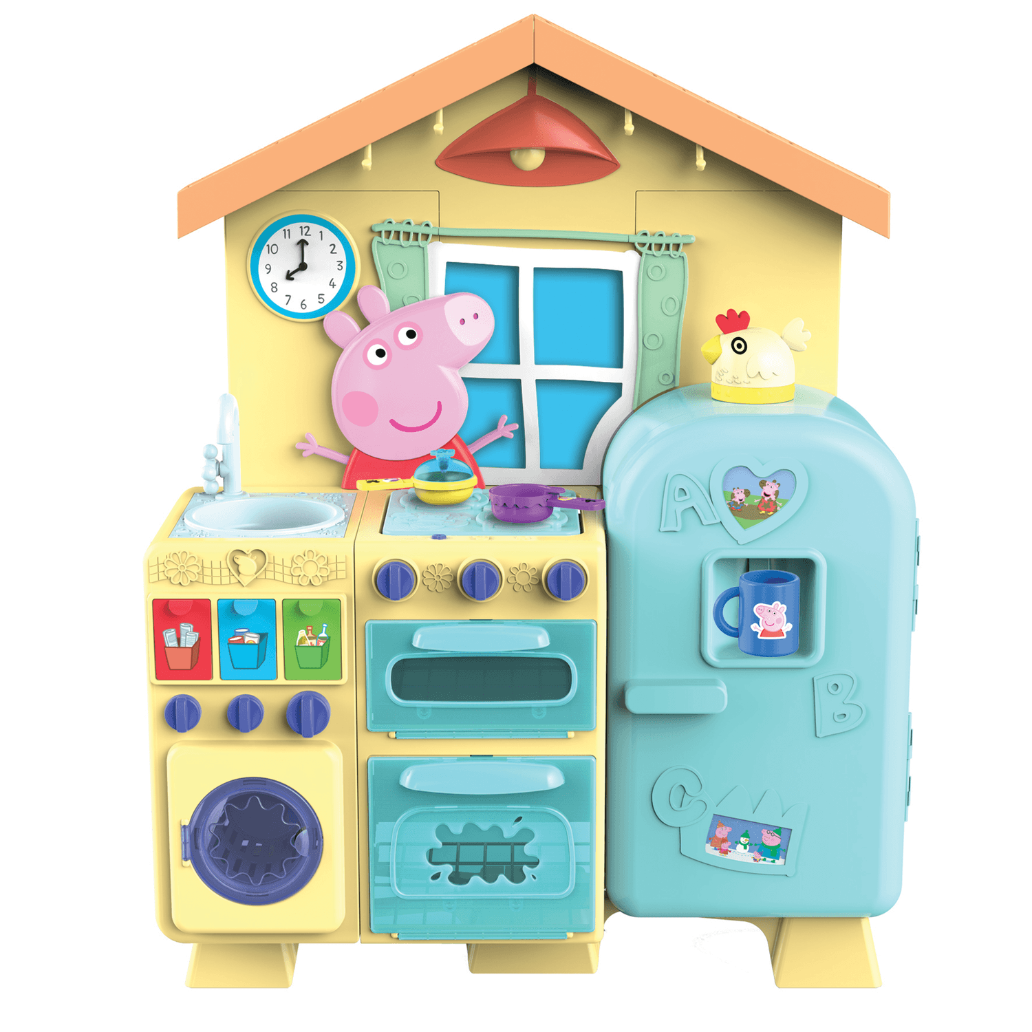 Peppa pig κουζίνα με πολλά αξεσουάρ και ήχους hdg1680948 - Peppa Pig